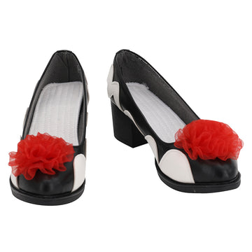 Women Stephen King‘s It Pennywise Halloween Costumes Accessory Cosplay Shoes Boots